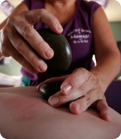 Massage Therapist at Work